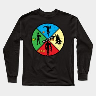 Zombie Wheel Long Sleeve T-Shirt